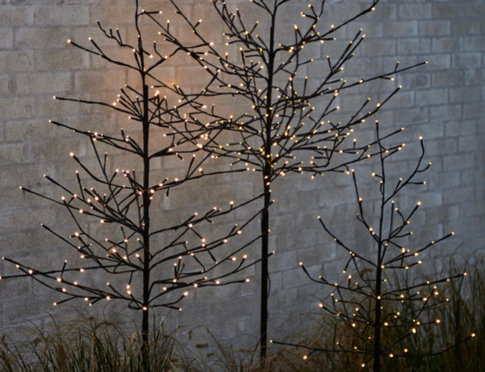 Sapins de noël lumineux